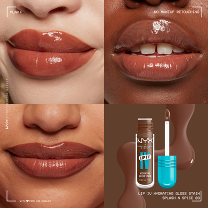 NYX - LIP I.V. HYDRATING LIP GLOSS STAIN
