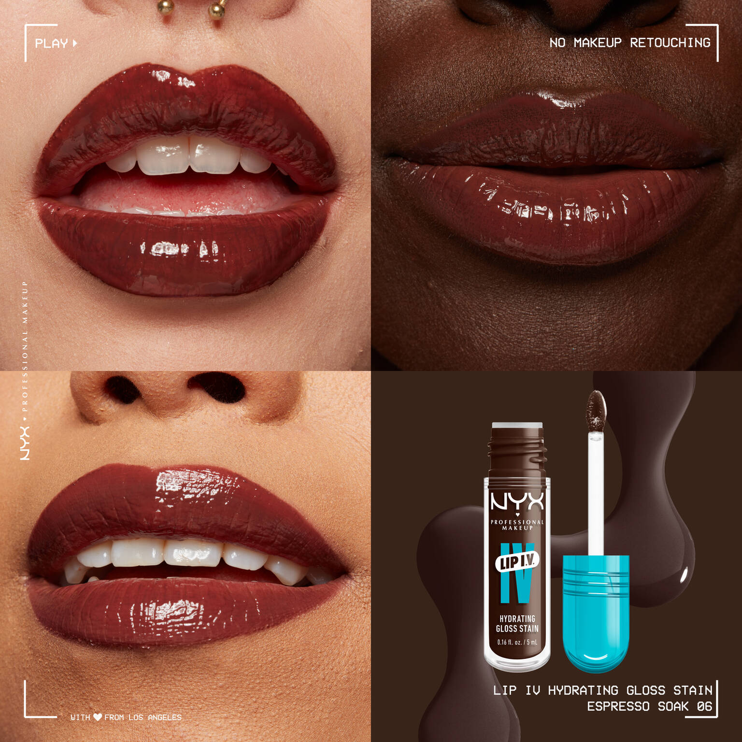 NYX - LIP I.V. HYDRATING LIP GLOSS STAIN
