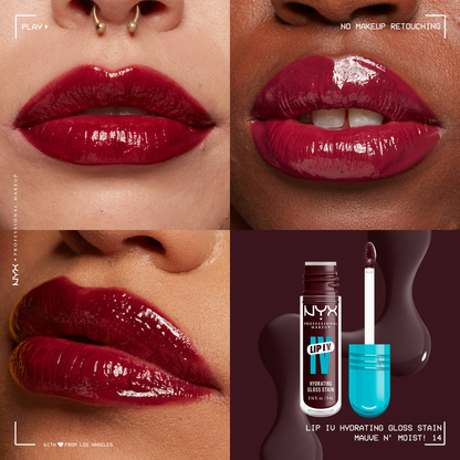 NYX - LIP I.V. HYDRATING LIP GLOSS STAIN