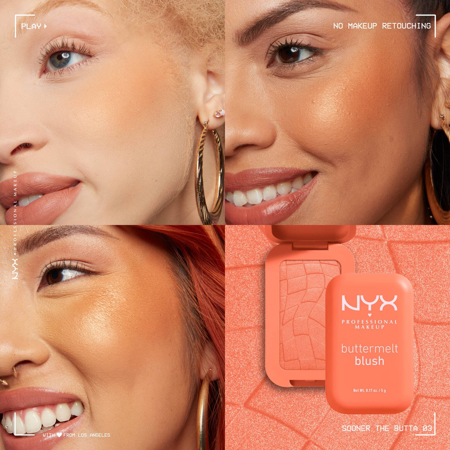 NYX - BUTTERMELT BLUSH