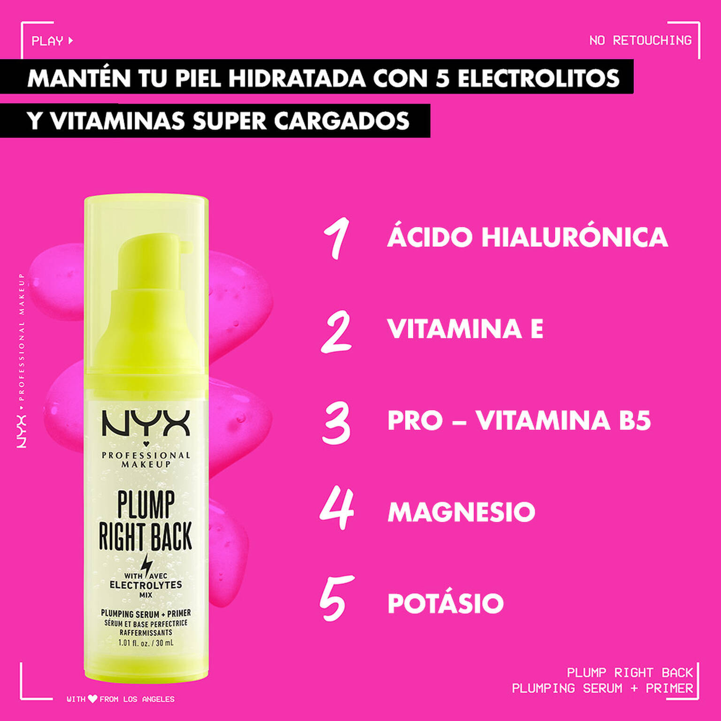 NYX - PLUMP RIGHT BACK PRIMER + SERUM