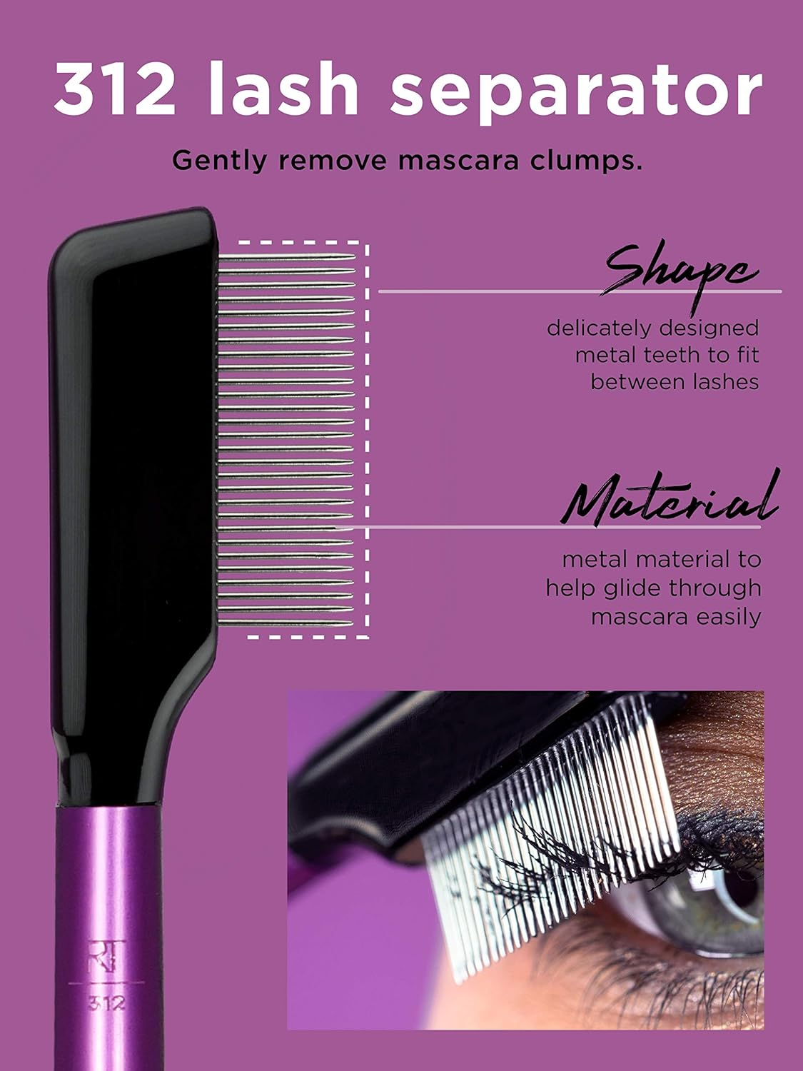 REAL TECHNIQUES - ENHACED EYE SET 5 TOOLS