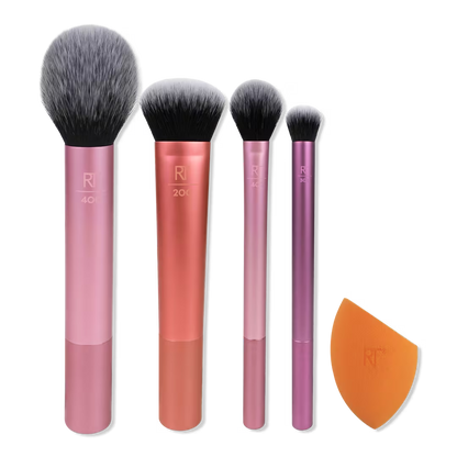 REAL TECHNIQUES - EVERYDAY ESSENTIALS SET (5 TOOLS)