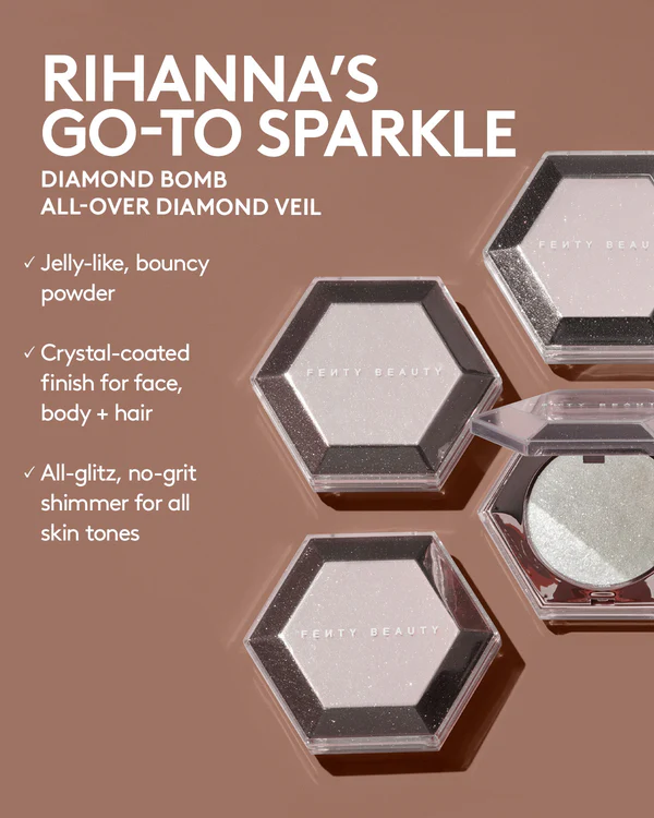 FENTY BEAUTY - DIMOND BOMB ALL-OVER DIMOND VEIL