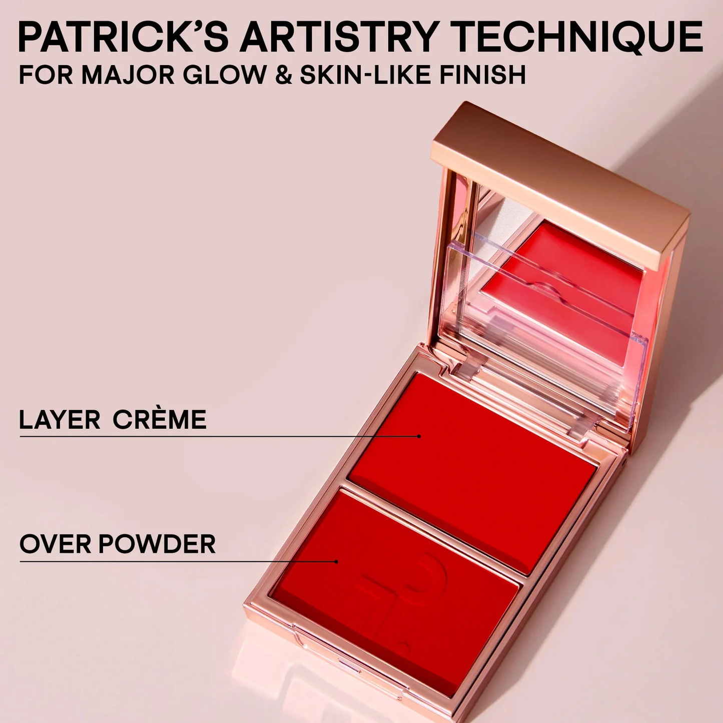 PATRICK TA BEAUTY - MAJOR HEADLINES DOUBLE-TAKE CREME & POWDER BLUSH DUO