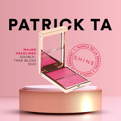 PATRICK TA BEAUTY - MAJOR HEADLINES DOUBLE-TAKE CREME & POWDER BLUSH DUO