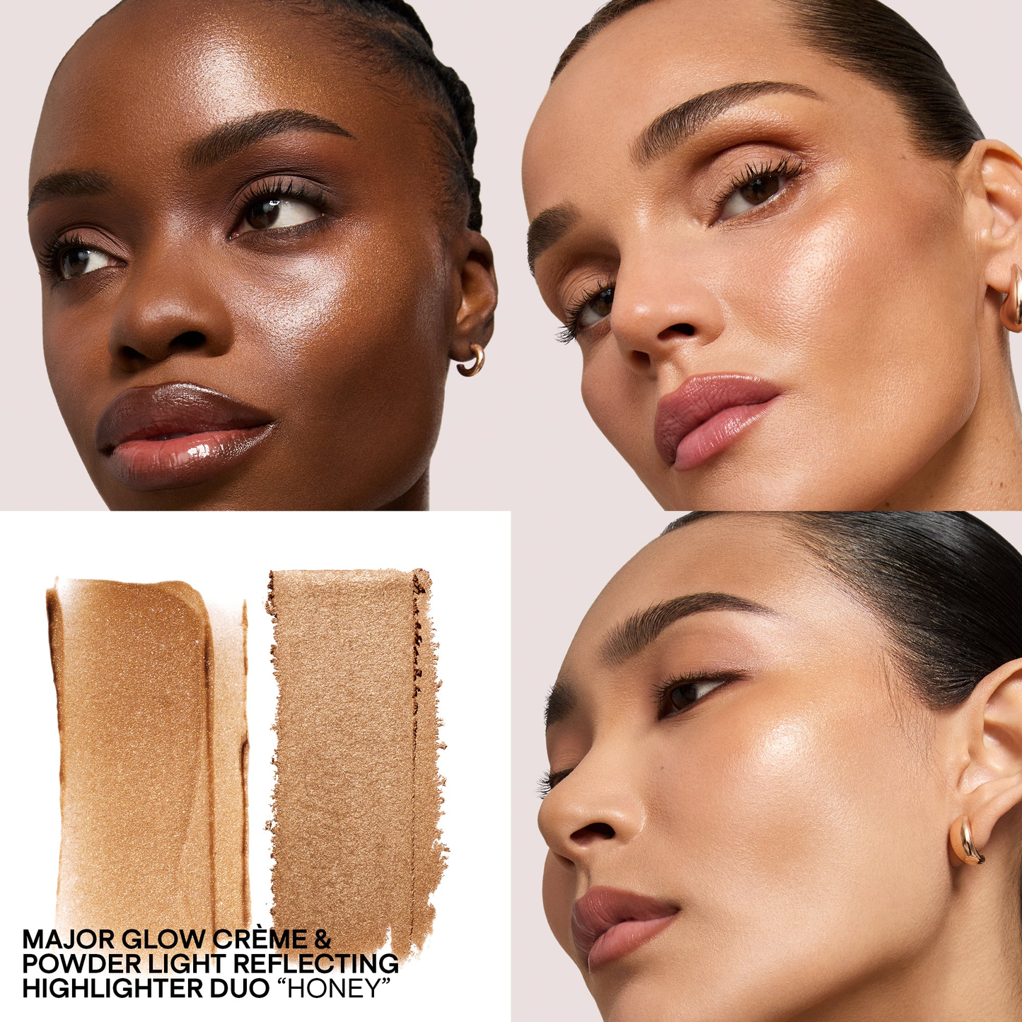 PATRICK TA BEAUTY - MAJOR GLOW CREME & POWDER LIGHT REFLECTING TRANSLUCENT HIGHLIGHTER DUO