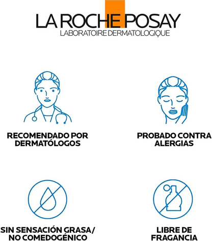 LA ROCHE-POSAY - ANTHELIOS DRY TOUCH FPS 50+  50 ML (GEL-CREME OIL CONTROL)