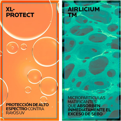 LA ROCHE-POSAY - ANTHELIOS DRY TOUCH FPS 50+  50 ML (GEL-CREME OIL CONTROL)