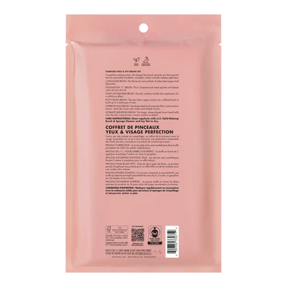 ELF - FLAWLESS FACE & EYES MAKEUP BRUSH SET (6-PIECE)