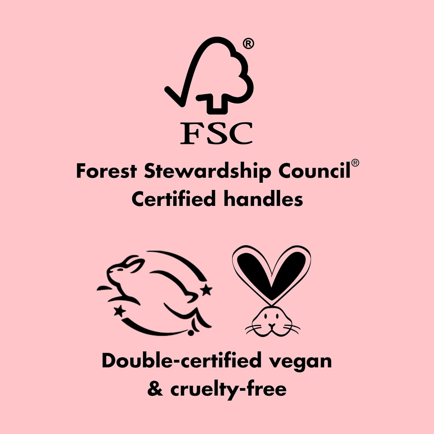 ELF - FLAWLESS FACE & EYES MAKEUP BRUSH SET (6-PIECE)