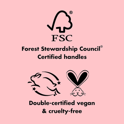 ELF - FLAWLESS FACE & EYES MAKEUP BRUSH SET (6-PIECE)