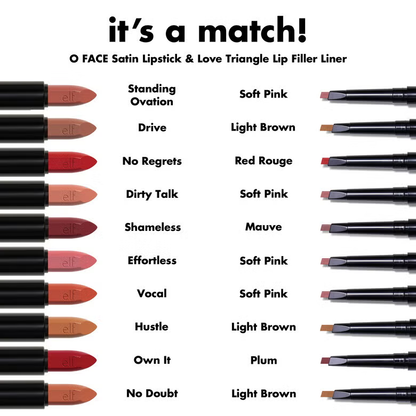 ELF - O FACE SATIN LIPSTICK