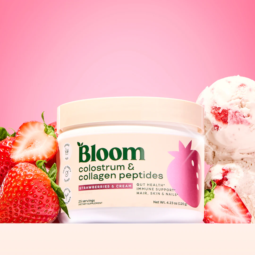 BLOOM - COLOSTRUM & COLLAGEN PEPTIDES 25 SERVINGS