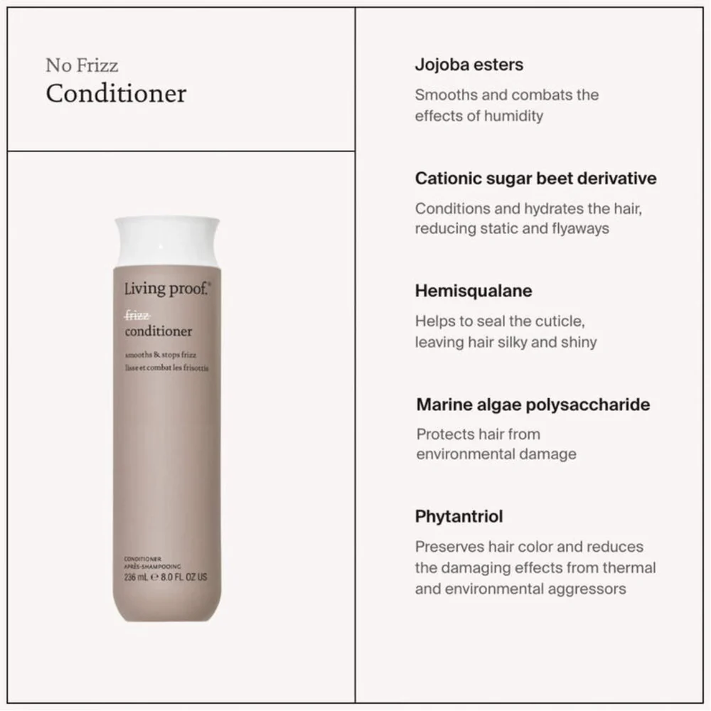 LIVING PROOF - NO FRIZZ CONDITIONER