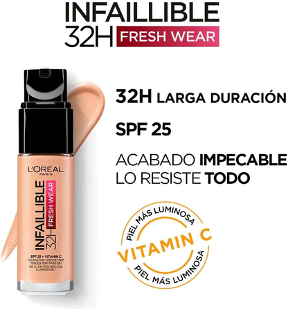 LOREAL - INFAILLIBLE 32H FRESH WEAR FOUNDATION