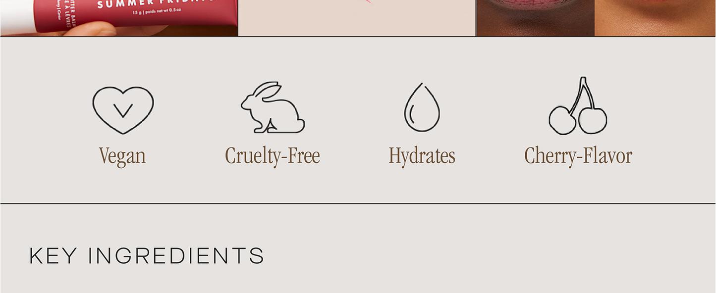 SUMMER FRIDAYS - LIP BUTTER BALM