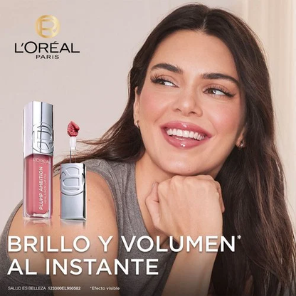 LOREAL - PLUMP AMBITION LIP OIL 24HR CARE WITH HYALURONIC ACID