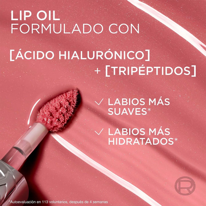 LOREAL - PLUMP AMBITION LIP OIL 24HR CARE WITH HYALURONIC ACID