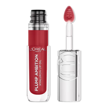 LOREAL - PLUMP AMBITION LIP OIL 24HR CARE WITH HYALURONIC ACID