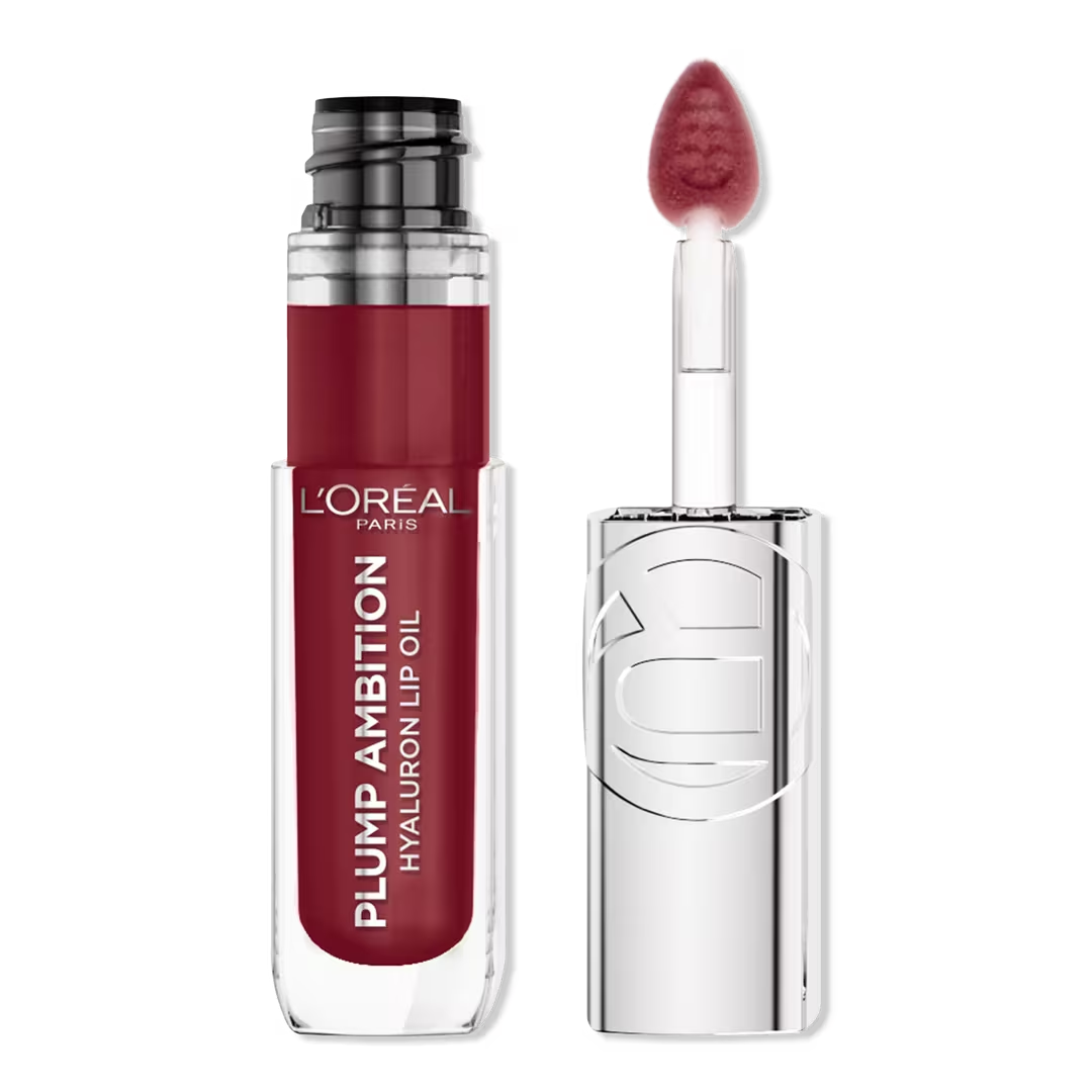 LOREAL - PLUMP AMBITION LIP OIL 24HR CARE WITH HYALURONIC ACID