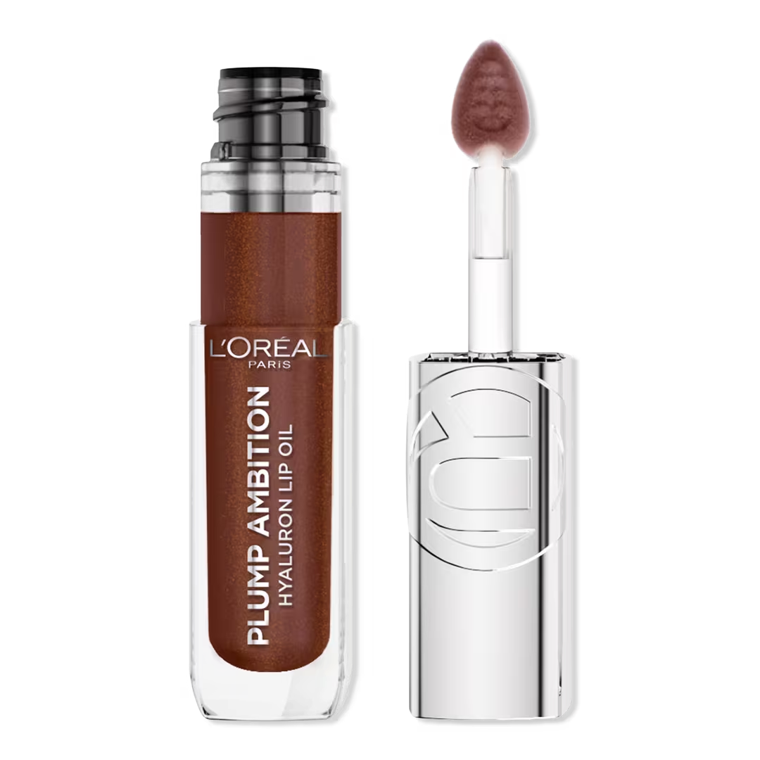 LOREAL - PLUMP AMBITION LIP OIL 24HR CARE WITH HYALURONIC ACID