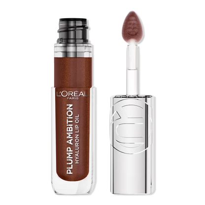 LOREAL - PLUMP AMBITION LIP OIL 24HR CARE WITH HYALURONIC ACID