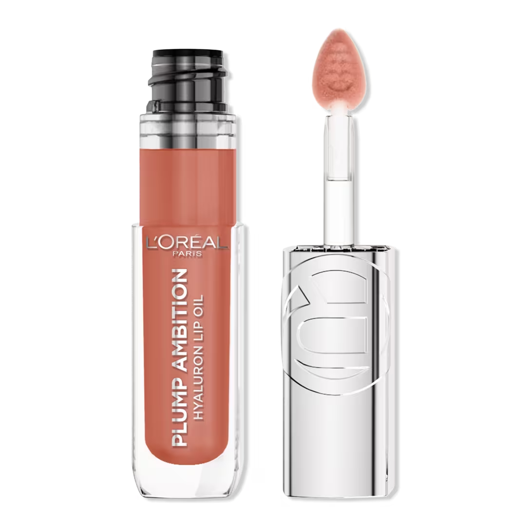 LOREAL - PLUMP AMBITION LIP OIL 24HR CARE WITH HYALURONIC ACID