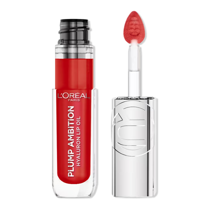 LOREAL - PLUMP AMBITION LIP OIL 24HR CARE WITH HYALURONIC ACID