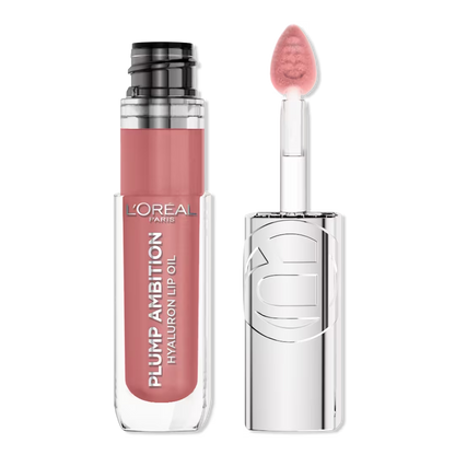 LOREAL - PLUMP AMBITION LIP OIL 24HR CARE WITH HYALURONIC ACID