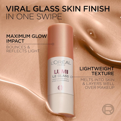 LOREAL - LUMI LE GLASS GLOW HIGHLIGHTER STICK