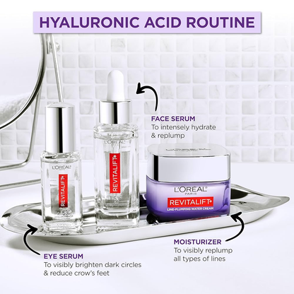 LOREAL - REVITALIFT DERM INTENSIVES MICRO HYALURONIC ACID + CERAMIDES WATER CREAM