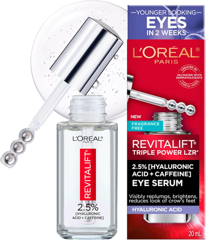 LOREAL - REVITALIFT 2.5% HYALURONIC + CAFFEINE EYE SERUM