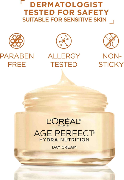 LOREAL - AGE PERFECT HYDRA-NUTRITION NOURISHING MOISTURIZER