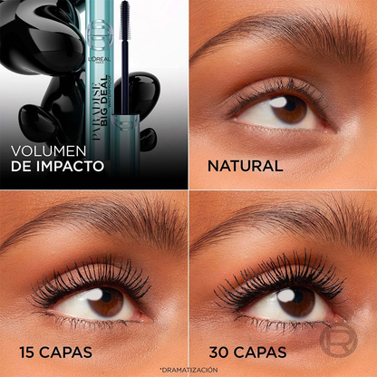 LOREAL - PARADISE BIG DEAL HYDROFUGE WATERPROOF MASCARA