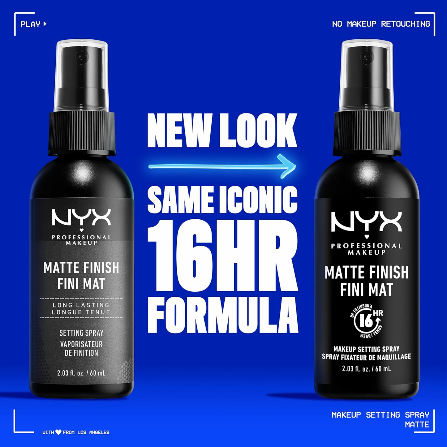 NYX - MATTE FINISH MAKEUP SETTING SPRAY 16 HR