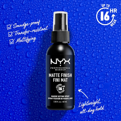 NYX - MATTE FINISH MAKEUP SETTING SPRAY 16 HR