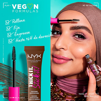 NYX - THICK IT. STICK IT! MASCARA DE CEJAS