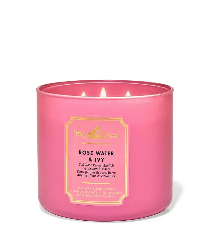 BATH AND BODY WORKS - VELA GRANDE AROMÁTICA  411 g