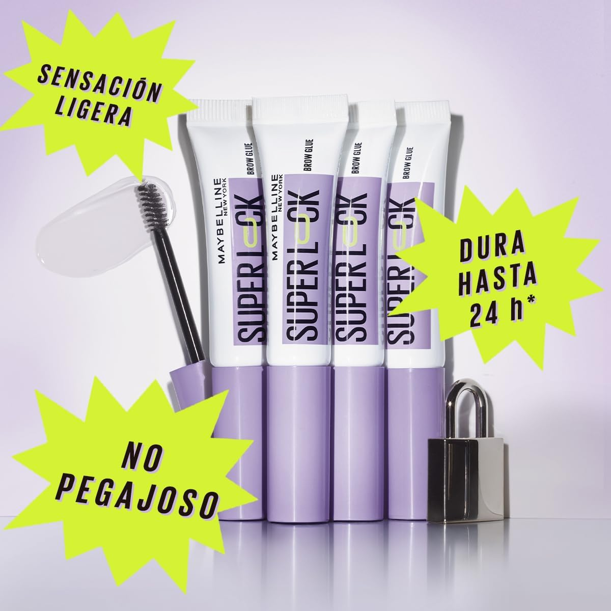 MAYBELLINE - SUPERLOCK BROW GLUE GEL TRANSPARENTE