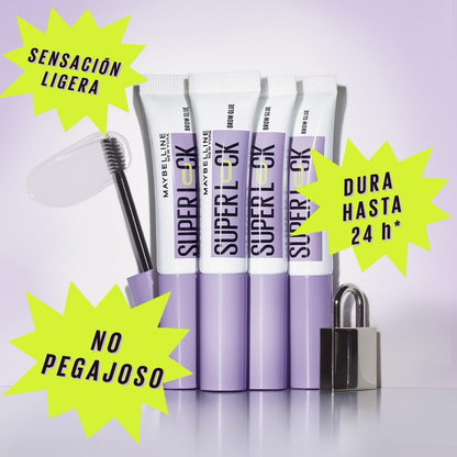 MAYBELLINE - SUPERLOCK BROW GLUE GEL TRANSPARENTE