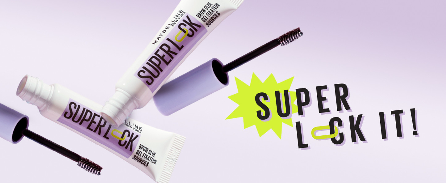 MAYBELLINE - SUPERLOCK BROW GLUE GEL TRANSPARENTE