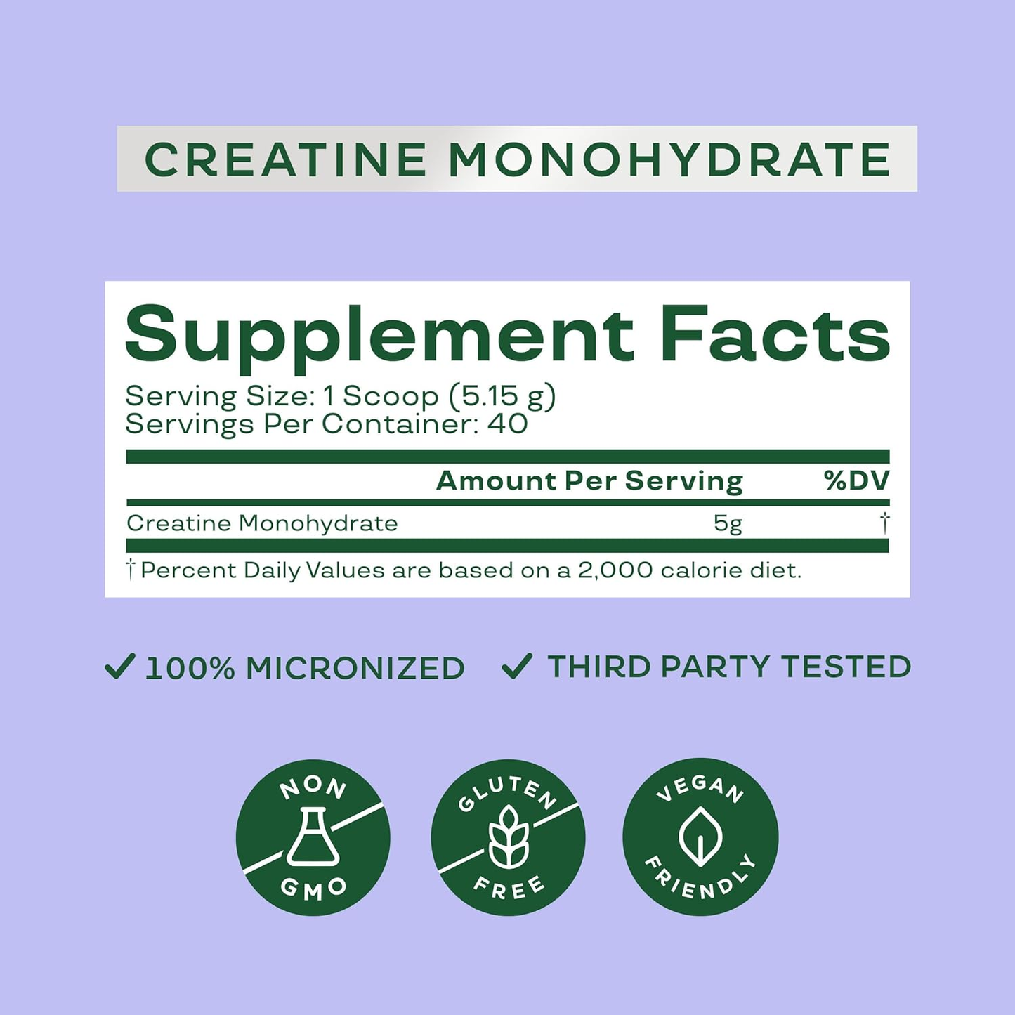 BLOOM - CREATINE MONOHYDRATE 40 SERVINGS