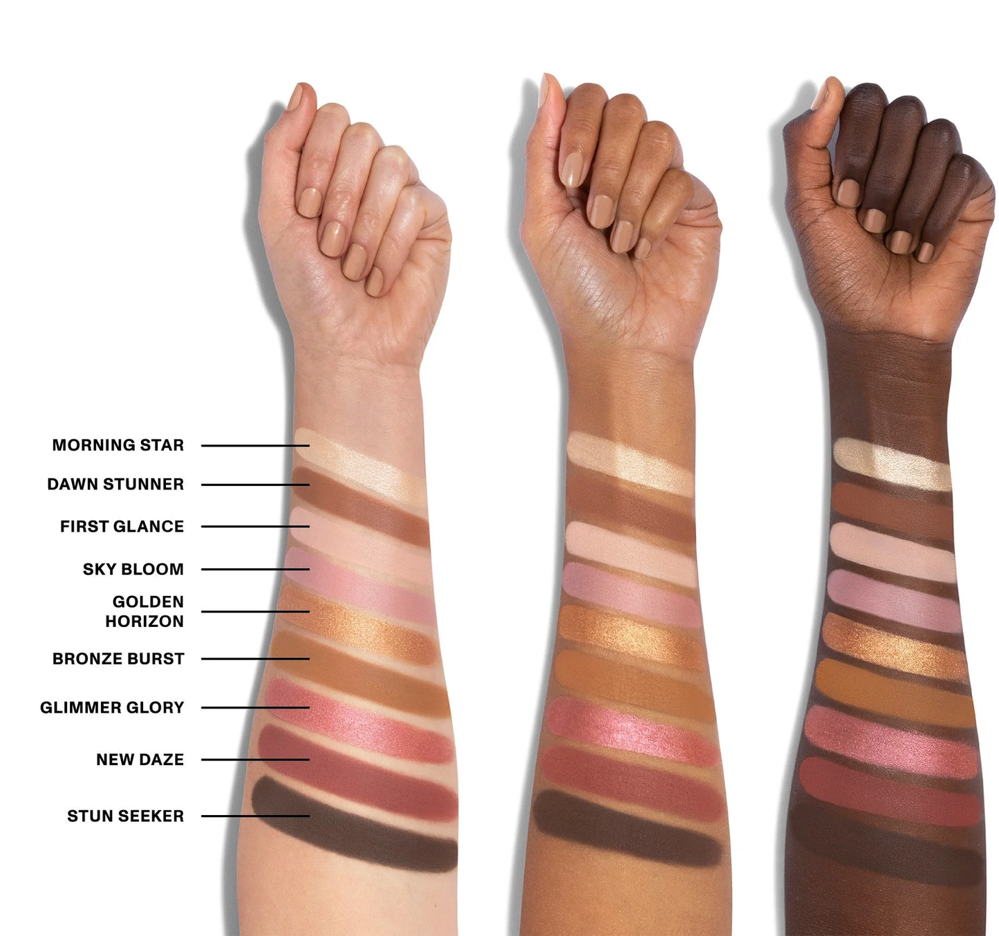 MORPHE - 9G SUNRISE GLOW ARTISTRY EYESHADOW PALETTE