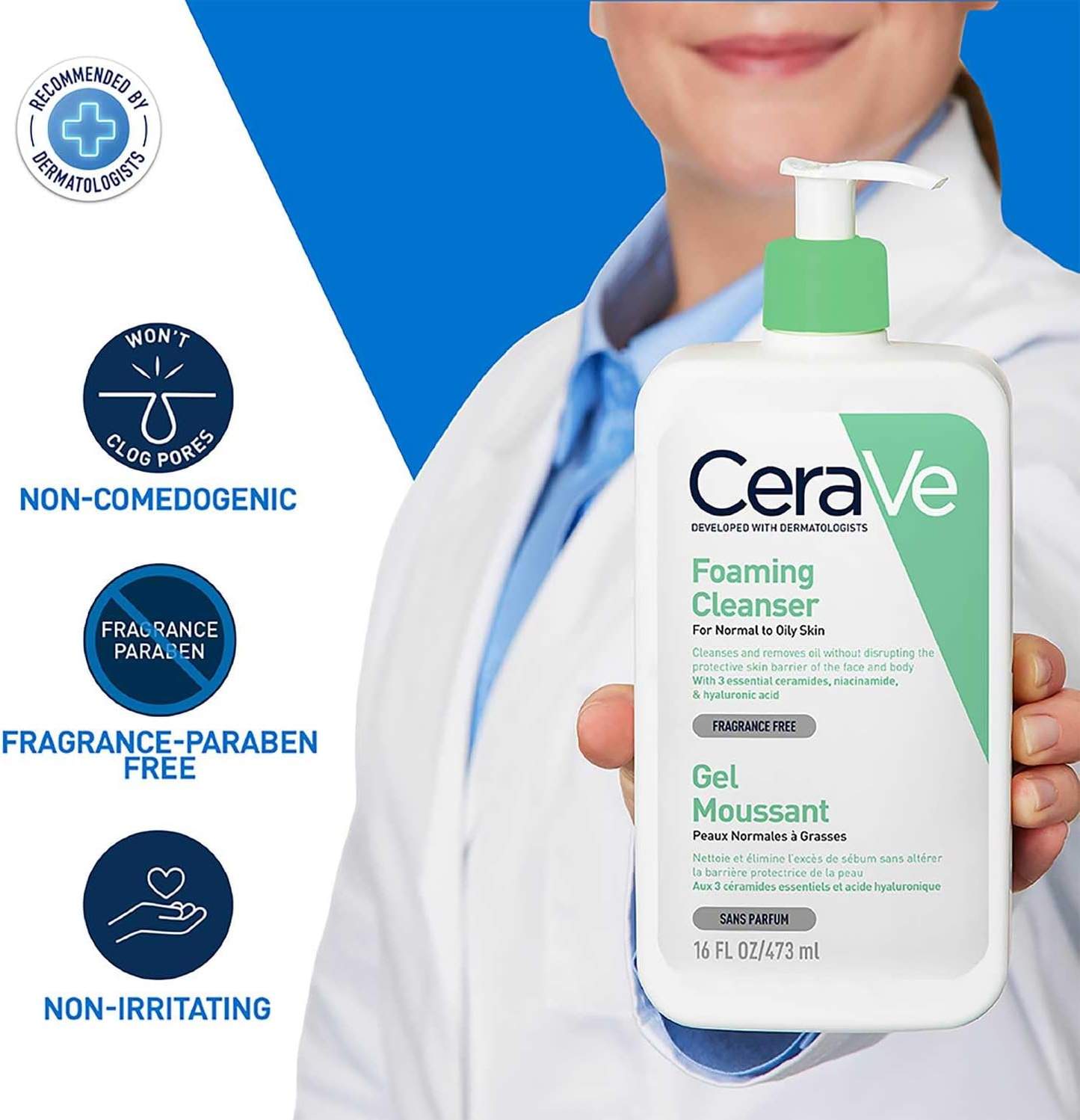 CERAVE - FACIAL CLEANSER 473ML