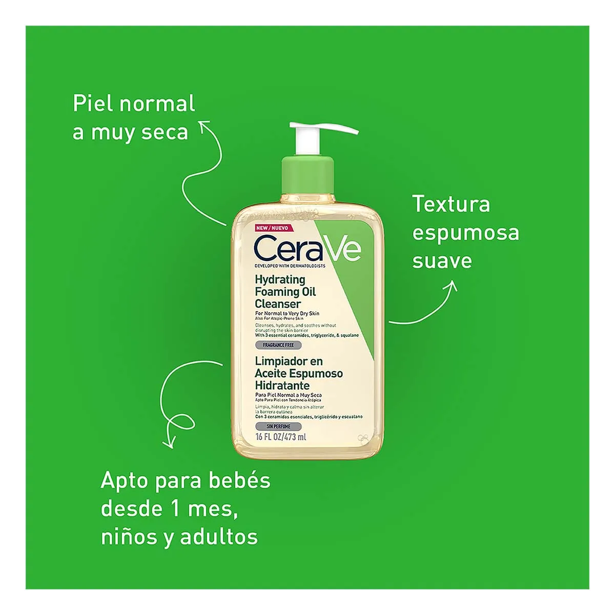 CERAVE - FACIAL CLEANSER 473ML