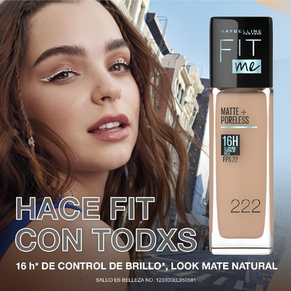 MAYBELLINE - FIT ME MATTE FOUNDATION