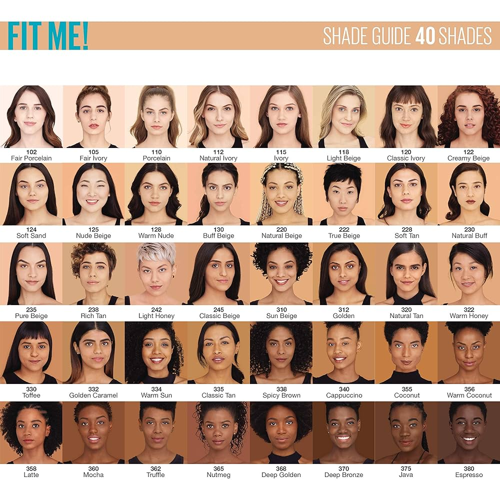 MAYBELLINE - FIT ME MATTE FOUNDATION