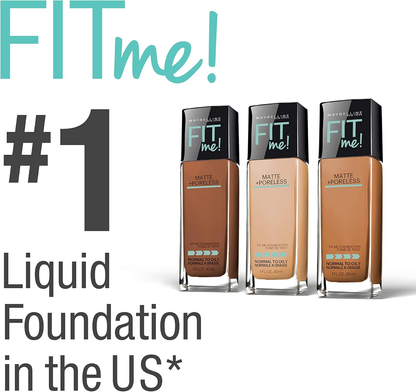 MAYBELLINE - FIT ME MATTE FOUNDATION