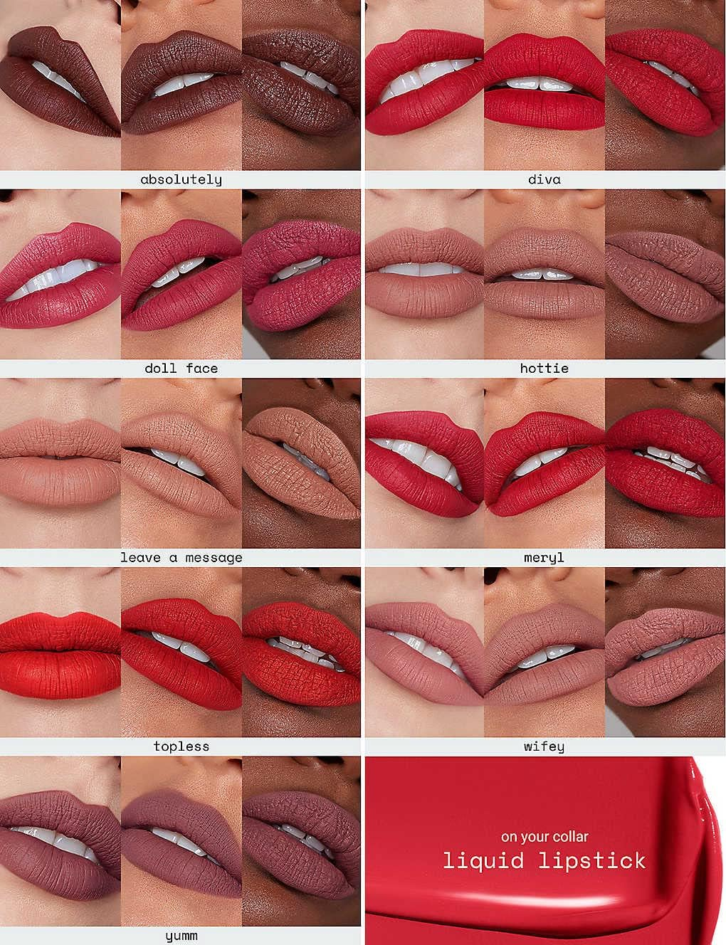 R.E.M. BEAUTY - ON YOUR COLLAR LIQUID LIPSTICK